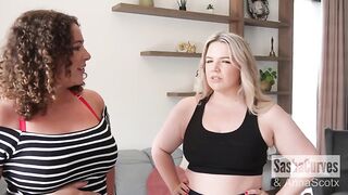 SashaCurves & Anna Scot - A Family Vacation